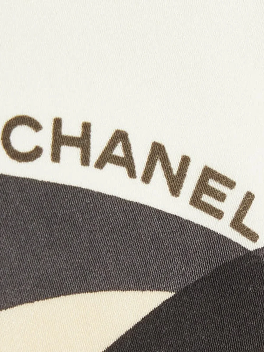 Chanel Hearts and Dots Scarf